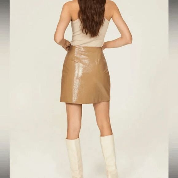 BA&SH Misty Skirt in Noisette Size 2‎ (Medium) *small damage see pictures* - Picture 3 of 9